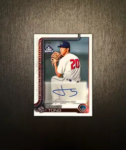 CS4 - Auc-08 / Jonah Tong - 2025 Topps Pro Debut - Autograph / #PD-183