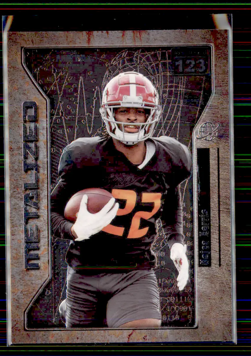 Najee Harris 2021 SkyBox Metal Universe Champions #123 - Alabama Crimson Tide - (153-240)