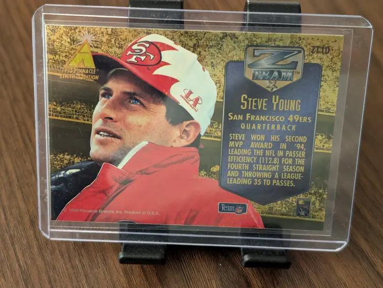 Steve Young Pinnacle Zenith ZT10