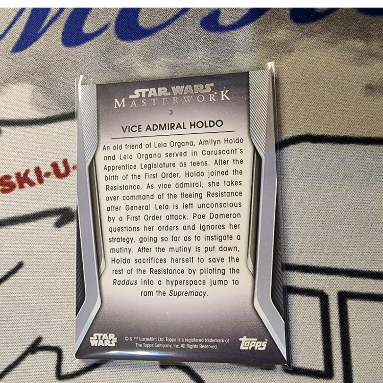 Vice Admiral Holdo- Star Wars Masterwork