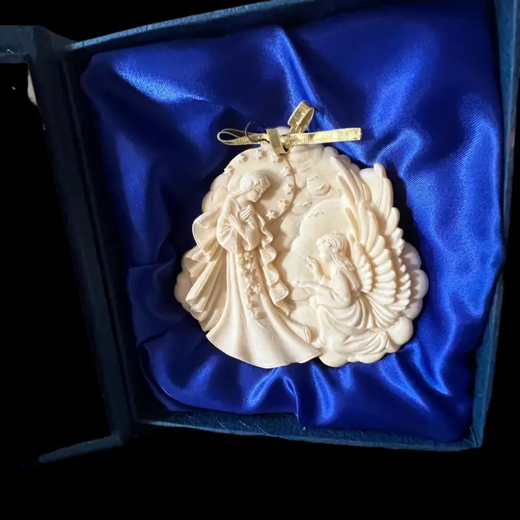 Roman Millenium The Annunciation Angels Christmas Tree Ornament Ltd Ed
