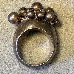 Silpada 925 Sterling Silver Cha Cha Ring Size 6.5 18.45 Grams