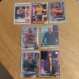 Lot of 38 wrestling cards. Letter C. Inserts, parallels +