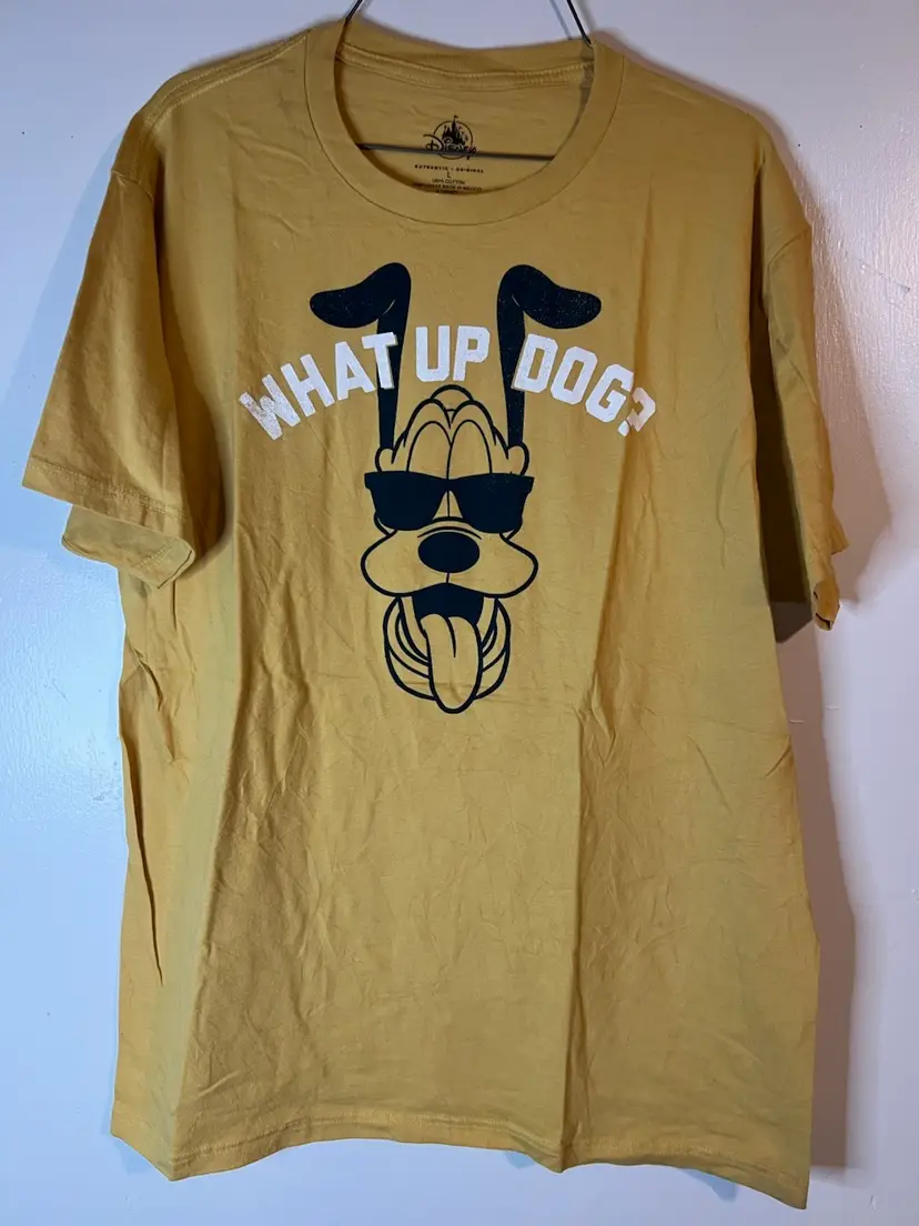 Mens Large Disney Pluto Tshirt