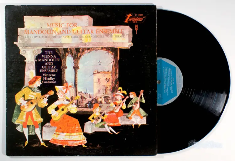 Vinzenz Hladky - Music For Mandolin & Guitar Ensemble (1968) Vinyl LP • Clasical