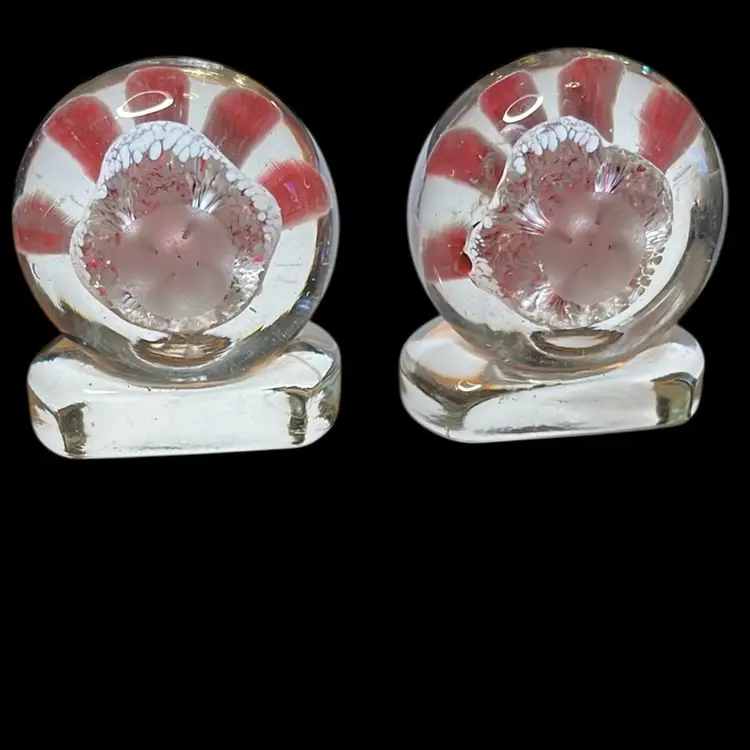 Art Glass Paperweights/Bookends