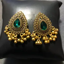 Gold-Tone Statement Earrings