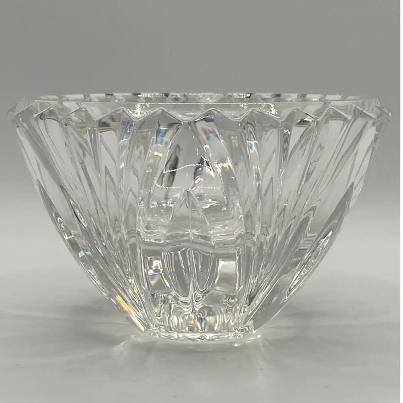 Marquise By Waterford Canterbury Crystal Candle Holder, 2 1/2” Tall, Single
