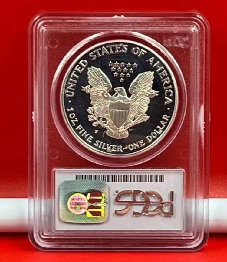 1999-P Silver American Bullion Eagle PCGS Certified PR68DCAM