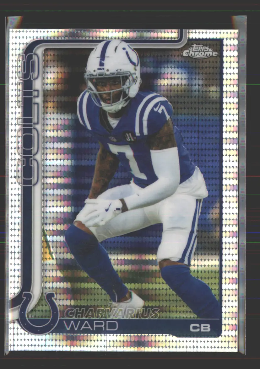 Charvarius Ward 2025 Topps Chrome Pulsar #129 - (142) - Indianapolis Colts