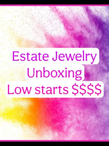 3.00 Starts - Estate Jewelry Unboxing