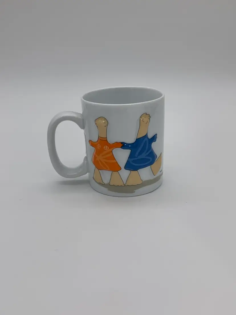 Athena & Phevos 3D Athens 2004 Olympic Games Efsimon Collectible Coffee Mug