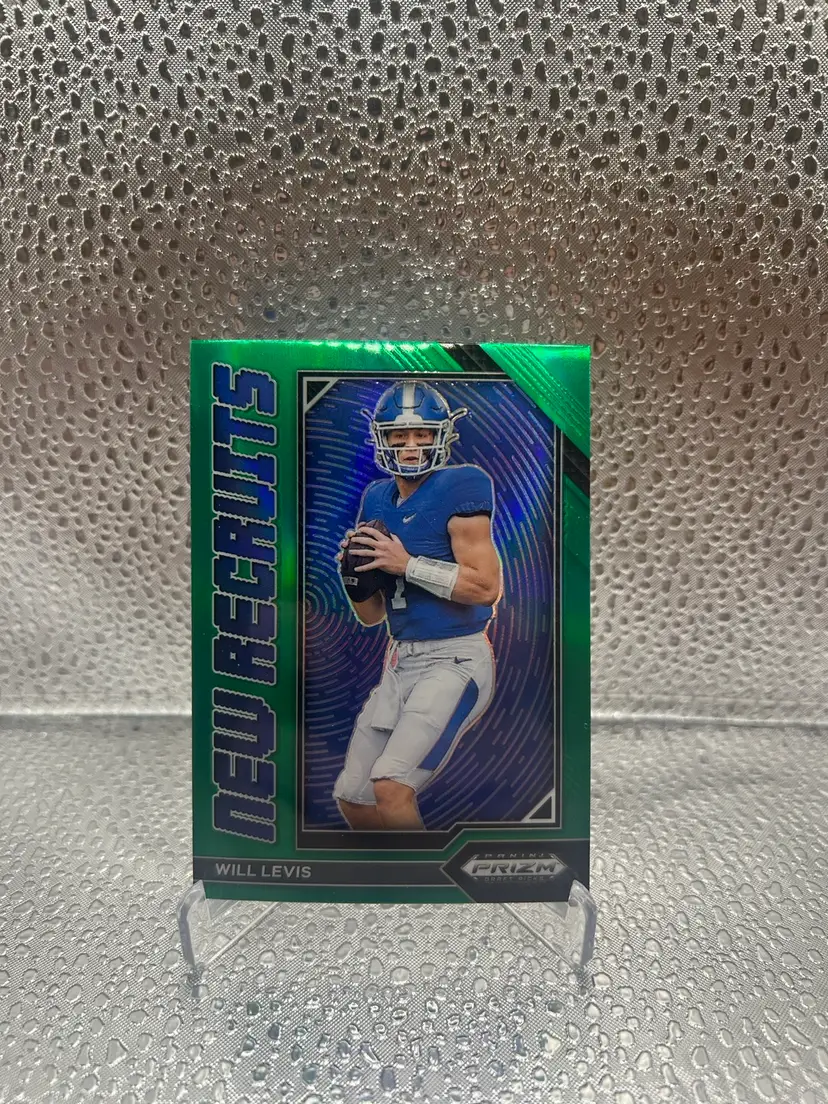 Will Levis 2023 Prizm Draft Picks New Recruits Green 