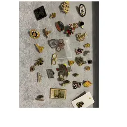 Lot Of 33 Scatter Pins/tie Tacks