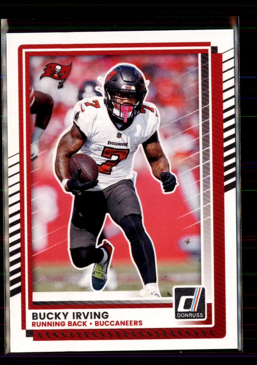 Bucky Irving 2025 Donruss #107 - (135) - Tampa Bay Buccaneers