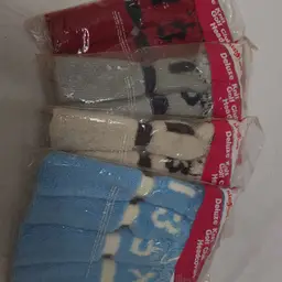 Vintage NOS HighSkore Knit Pom Pom Golf Club Headcovers (Set of 4)