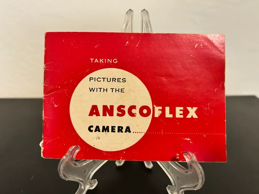 Vtg 1950s Anscoflex Camera Manual