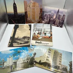 8 NYC Vintage Postcards