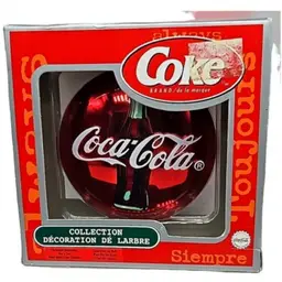 COCA-COLA lenticular holiday ornament