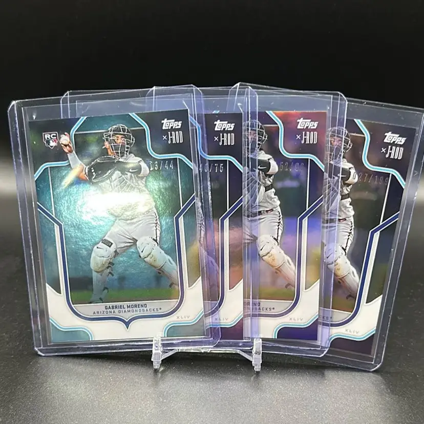 Gabriel Moreno 2023 Topps X J-Rod RC /44, /75, /99, /199 Lot Arizona Diamondbacks