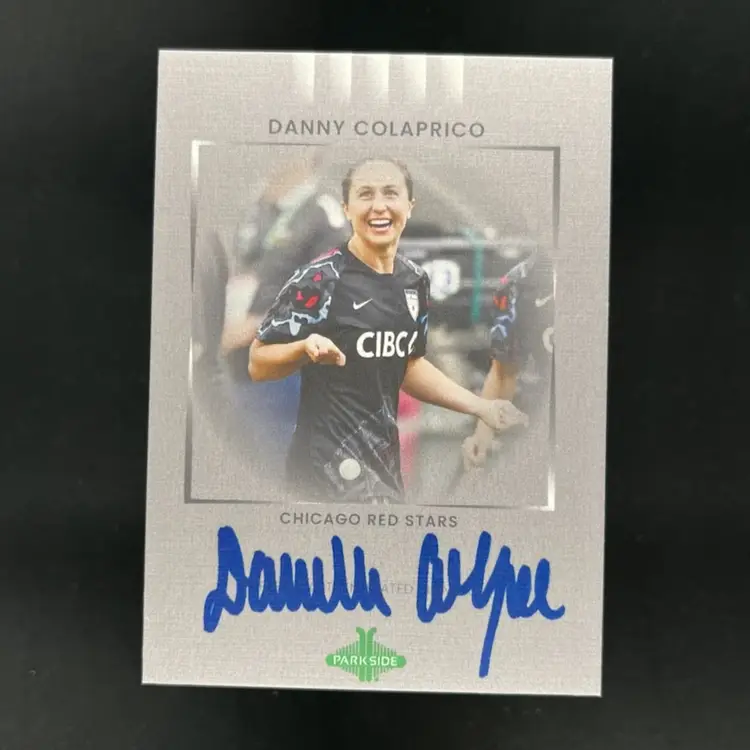 Danny Colaprico 2022 Parkside Paramount NWSL Autograph /25 Soccer Card