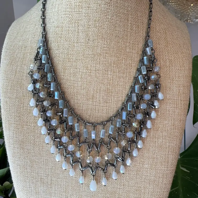 Glass Statement Necklace