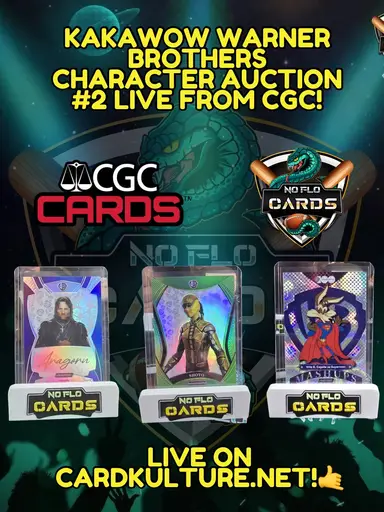 Kakawow Warner Brothers Character Auction Case #2 Live From CGC