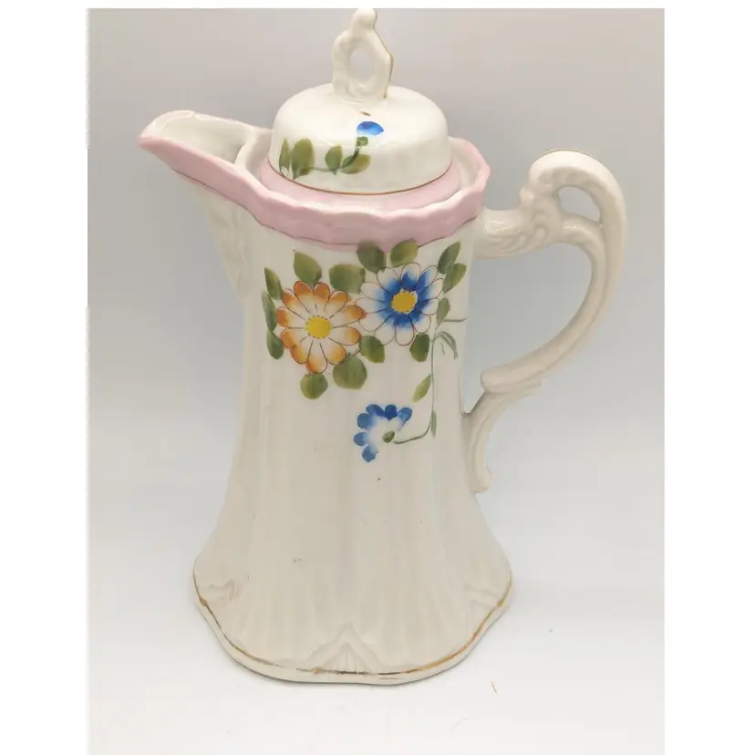 Antique Porcelain TT Takito Chocolate Pot