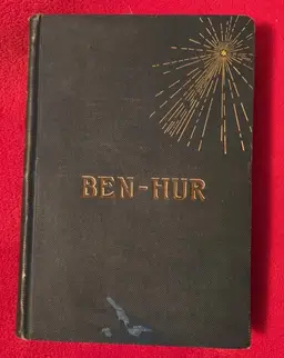 Ben Hur A Tale of The Christ by Lew. Wallace Harper & Brothers 1880 Antique Book