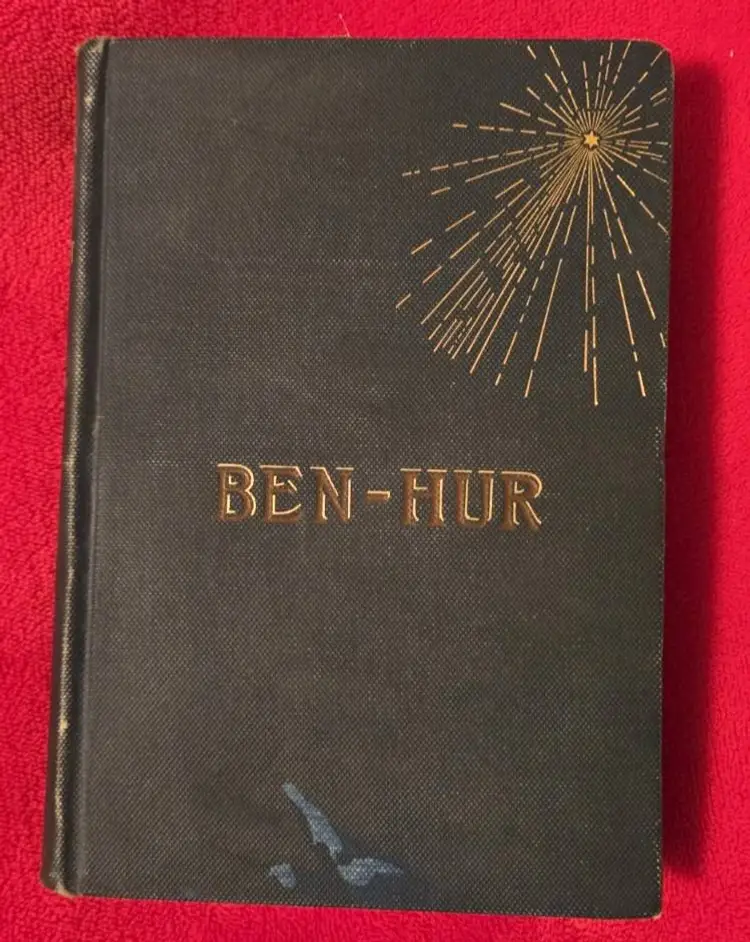 Ben Hur A Tale of The Christ by Lew. Wallace Harper & Brothers 1880 Antique Book