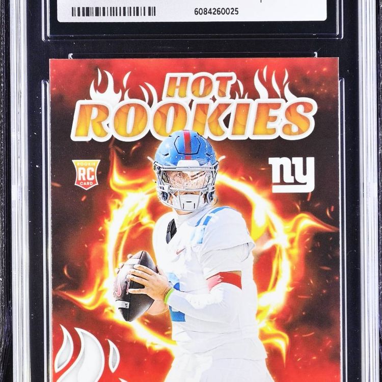 2025 Score Hot Rookies #6 JAXSON DART RC Rookie Gem Mint CGC 10