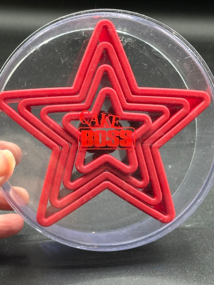 Cake Boss 5pc Star Cutter Set
