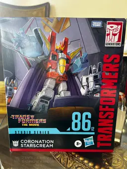 Hasbro Studio Series 86 Transformers Coronation Starscream NIB Takara Tomy