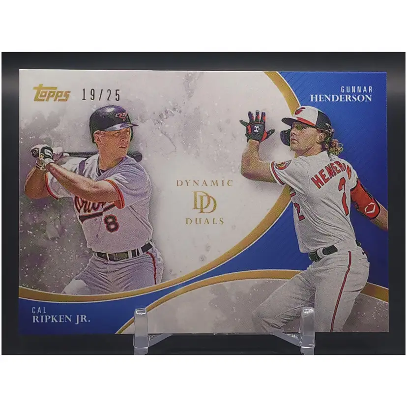 2023 Dynamic Duals Cal Ripken Jr/Gunnar Henderson /25