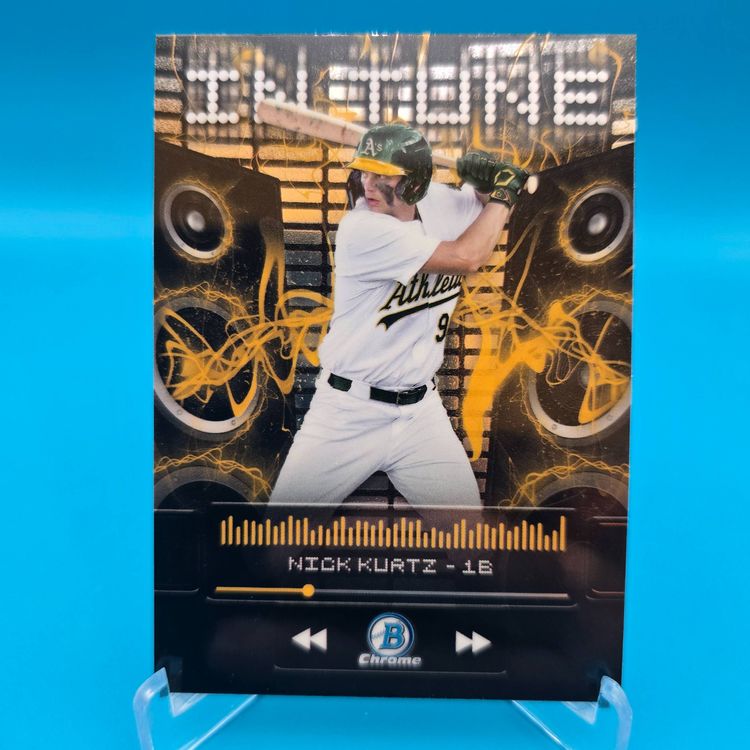 Nick Kurtz 2024 Bowman Draft Chrome In Tune # IT-3 Oakland Athletics