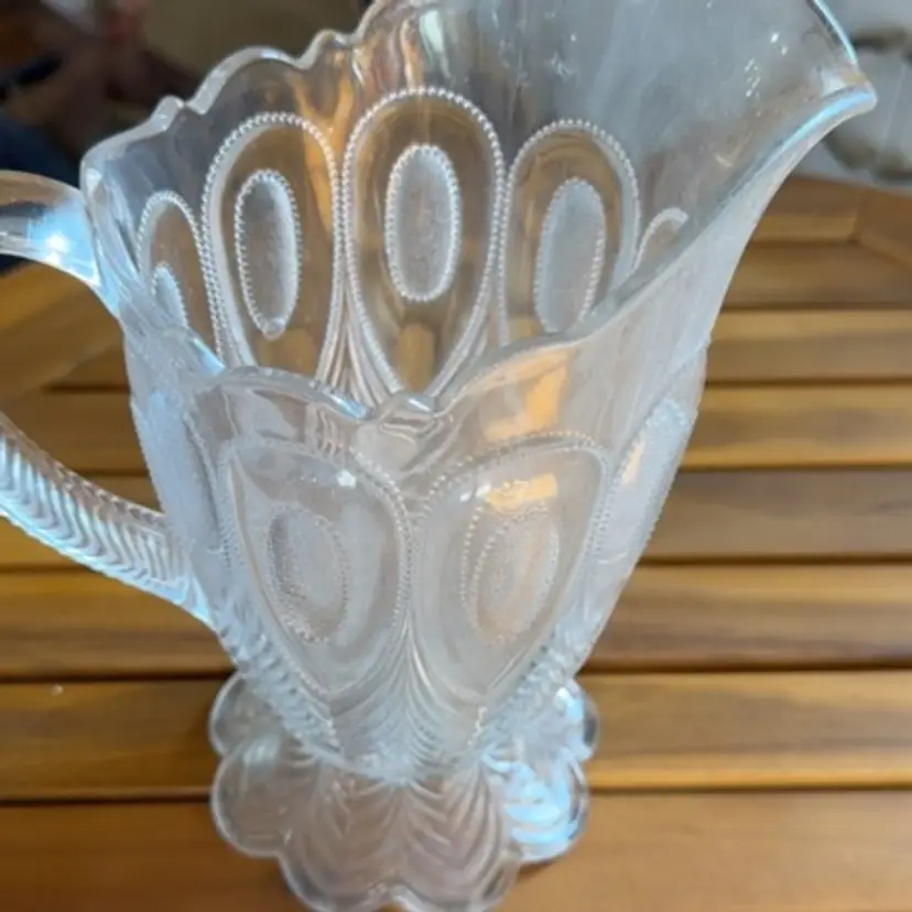 Eapg Glass Pitcher