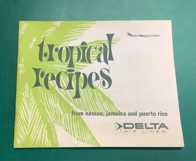 Delta Airlines Tropical Recipes