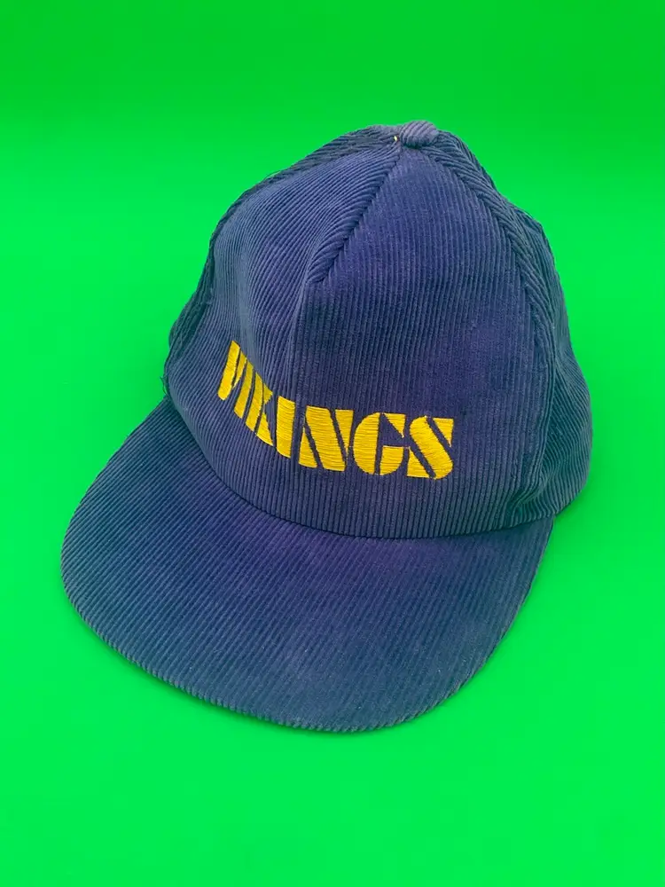 NFL Minnesota Vikings Vintage Purple Corduroy Snapback Hat