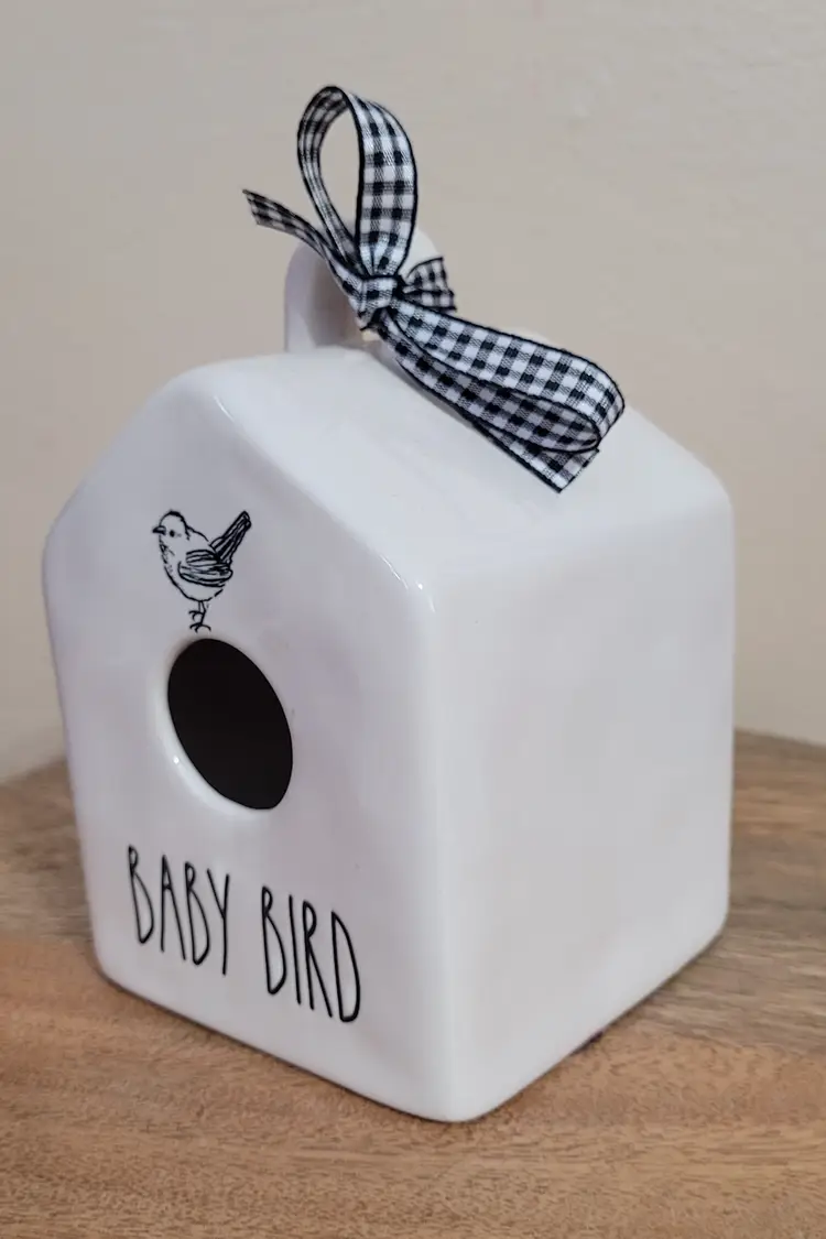 Rae Dunn By Magenta Baby Bird Birdhouse