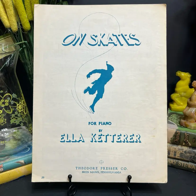 MARKDOWN! On Skates for Piano Sheet Music Ella Ketterer 1935