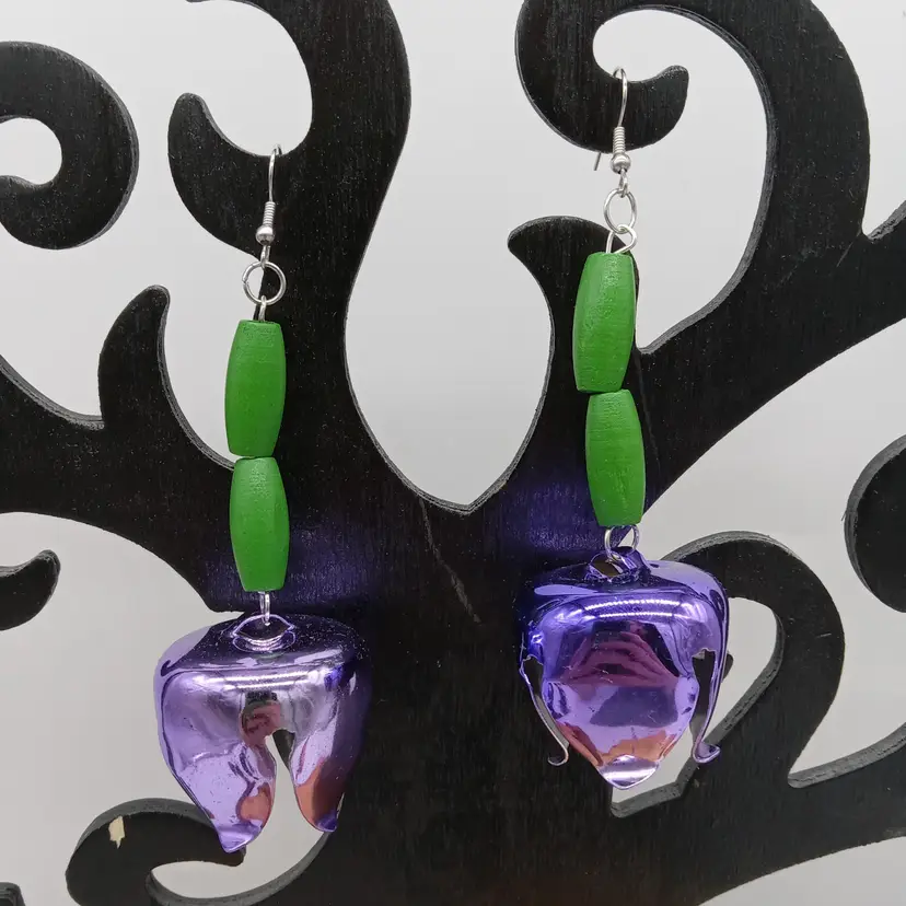 Bell Tulip Dangle Earrings