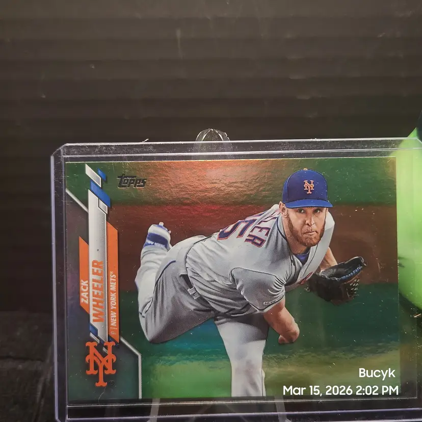 2020 Topps Foil - Zack Wheeler New York Mets