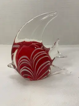 Art Glass Angel Fish