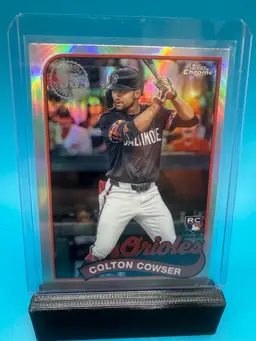 Colton Cowser Topps Chrome 35th Anniversary Refractor Baltimore Orioles