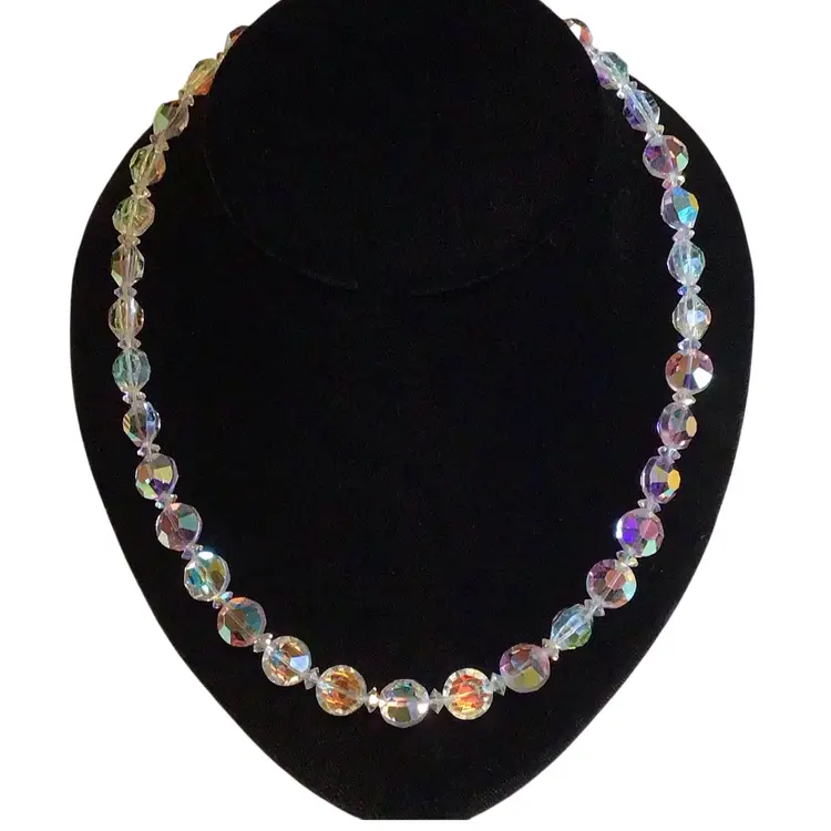 Vintage Aurora Borealis Necklace