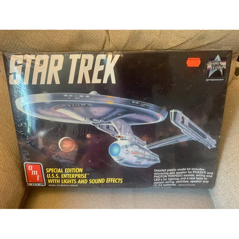 022 AMT Star Trek Model New In Box Sealed #6957