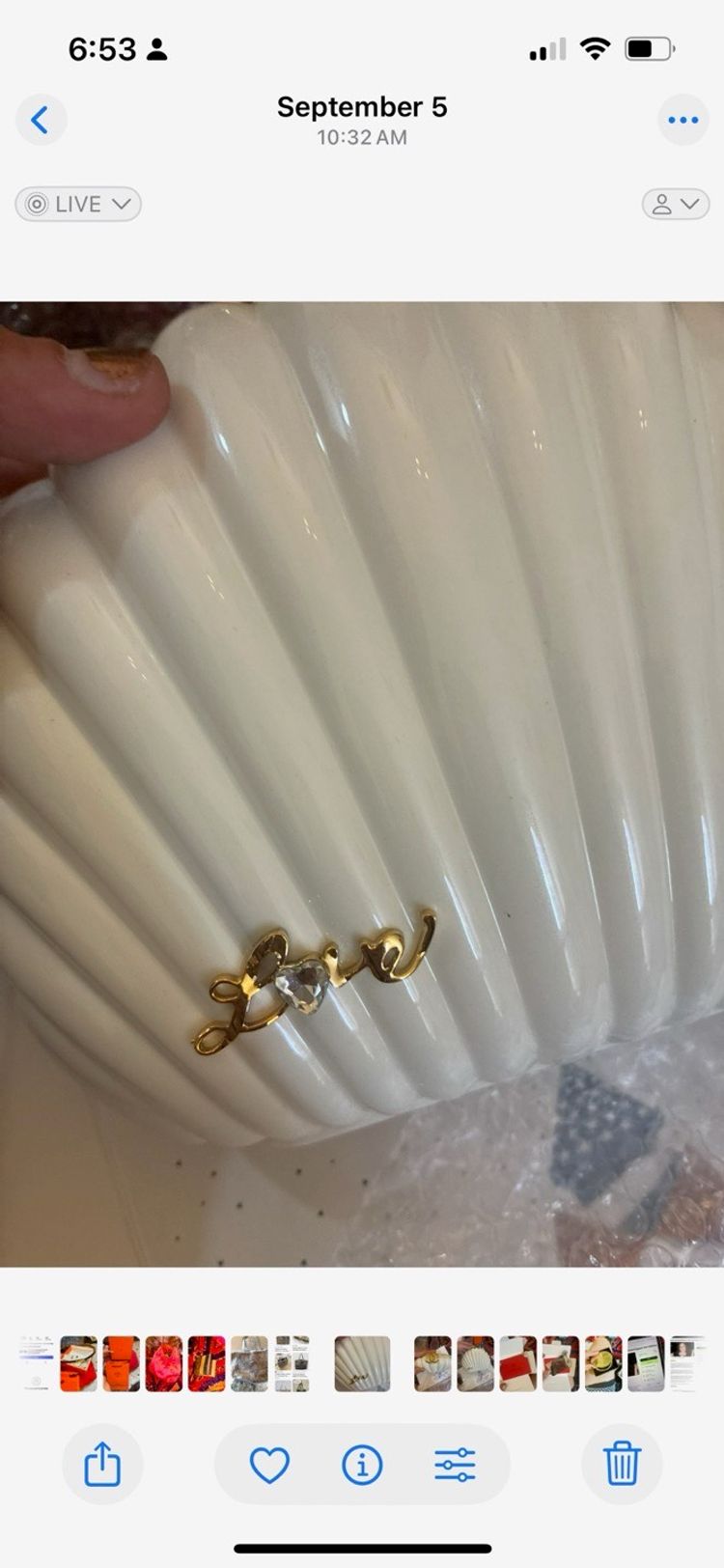 #01 - Chanel Shell Bag Nwt
