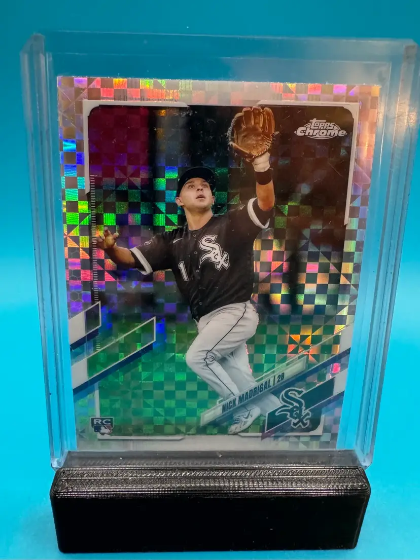 Nick Madrigal Topps Chrome Prism Refractor RC Chicago Cubs