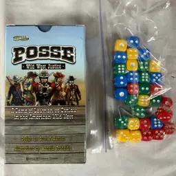 Posse: Wild West Justice Board Game - Opened, Never Played