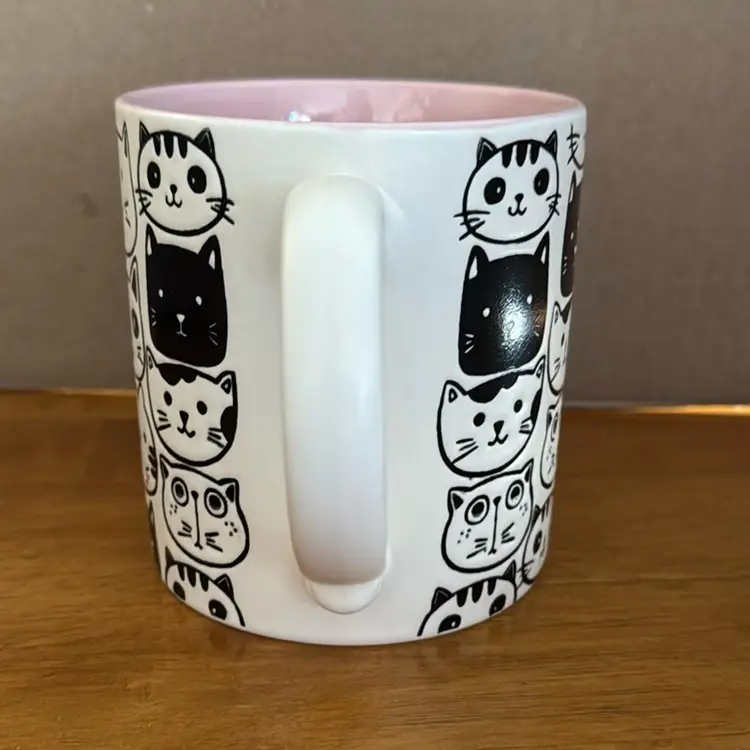 Spectrum Designz Cat Faces 22oz Mug NEW